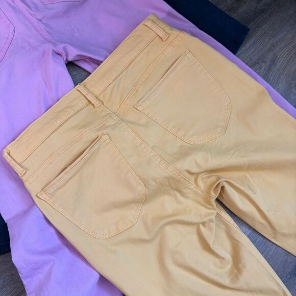 Gibson Latimer Bundle Lot of 3 Skinny Pants Women's 8 Pink Yellow Dark Blue - Picture 13 of 14